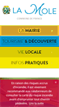Mobile Screenshot of mairie-lamole.fr